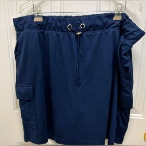 “Woman Within” Navy Skort